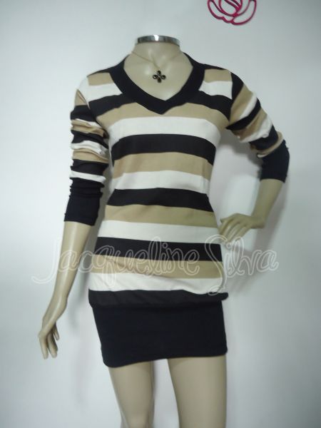 Vestido listrado COD295