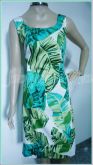 Vestido floral verde COD1426