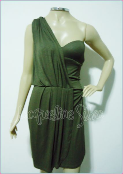Vestido oliva